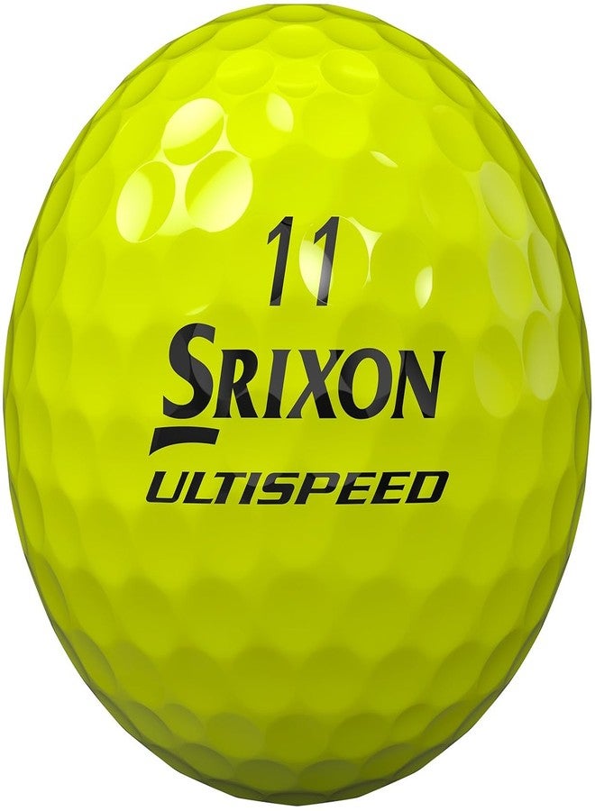 Srixon Q-Star Ultispeed Golf Balls, Tour Yellow - Image 2