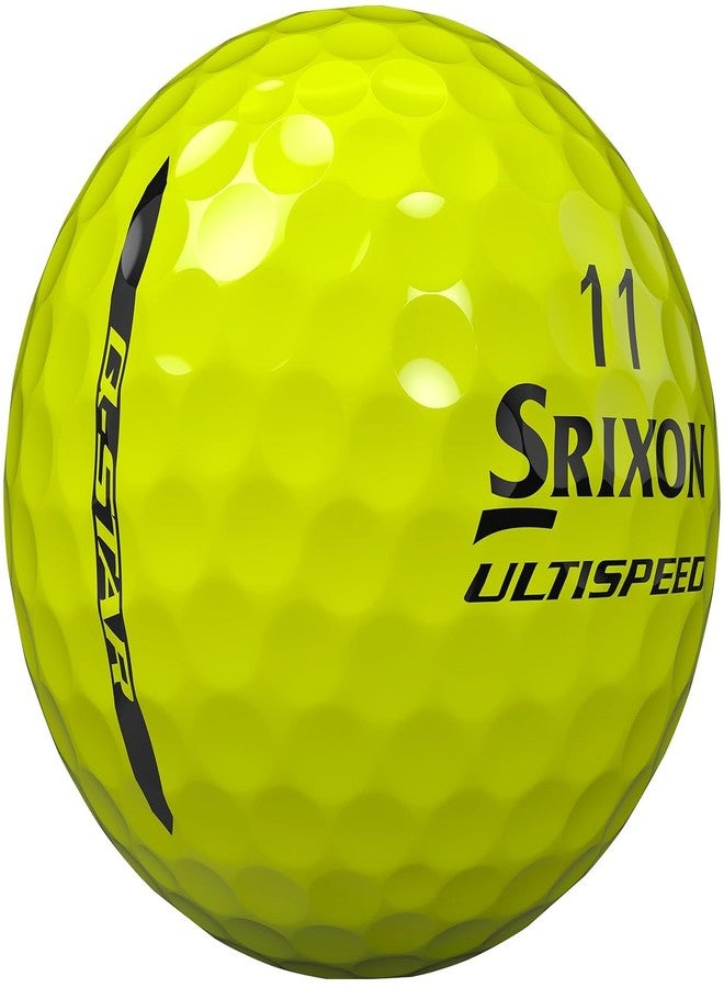 Srixon Q-Star Ultispeed Golf Balls, Tour Yellow - Image 3