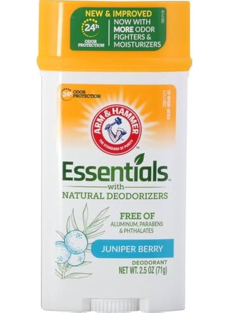 آرم آند هامر إسينشالز مزيل العرق الطبيعي بنكهة توت العرعر - 71 جم