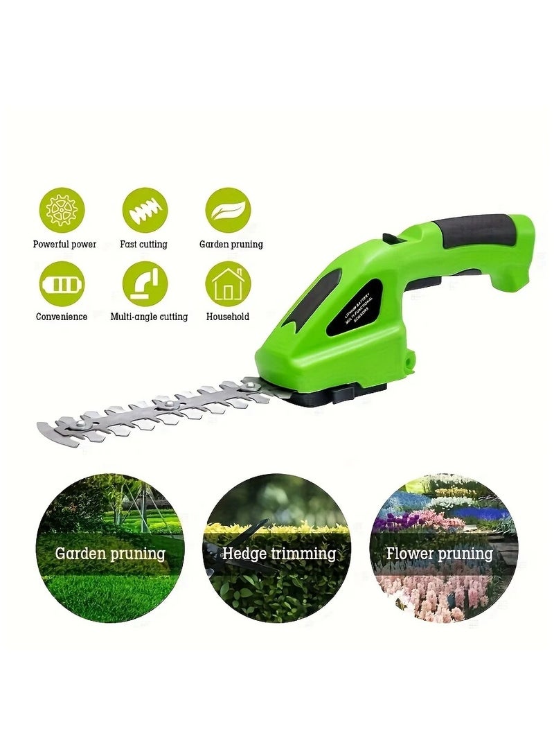 Generic 2-in-1 Electric Lawn Mower with Rechargeable Battery  - Image 2