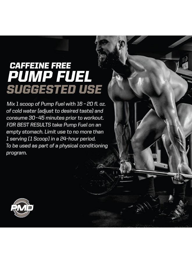 PMD - Sports Ultra Pump Fuel Caffeine Free Pre Workout Drink Mix Energy 30 Servings - Image 1