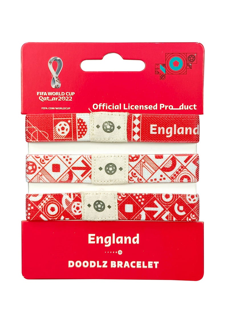 FIFA سوار نايلون بتصميم عصري من القماش لفريق قطر لكأس العالم 2022 - إنجلترا