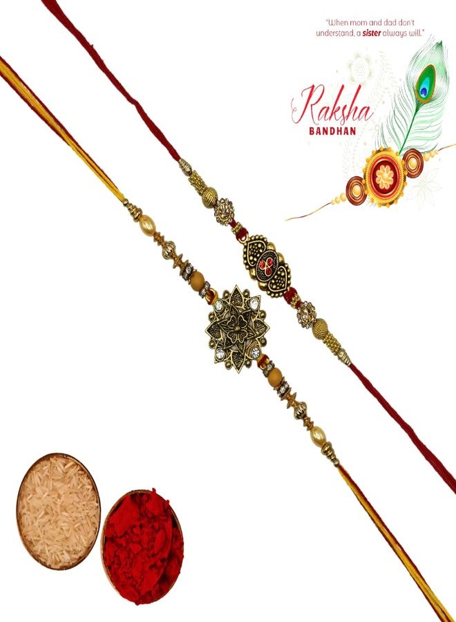 BANDHAN مجموعة راخي من باندان 2 للأخ الصغير - Image 2