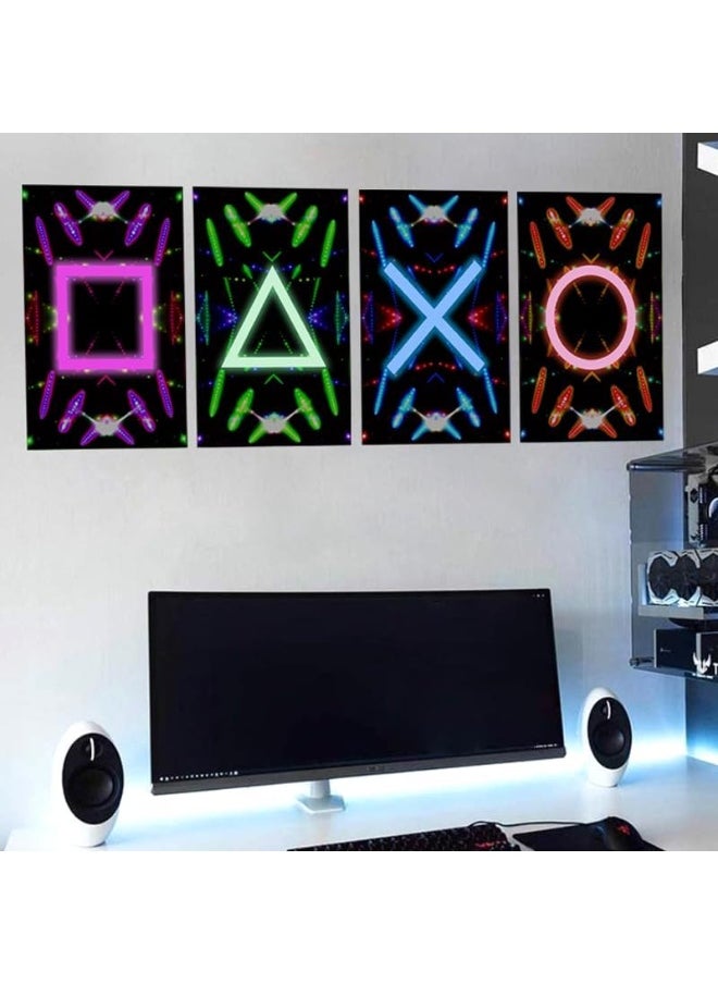 3D Wall Sticker Gamer 4 Pieces Gaming Wall Picture for Bedroom 30 x 45 cm Gamer Decoration Wall Decoration Gaming Wall Pictures Teenager's Room Boy Waterproof Wallpaper Can Be Used for Room Decoration - pzsku/Z6E7938415F6B88C42EA9Z/45/_/1738576957/3932aaab-d731-46d3-a126-7bf7b6992680