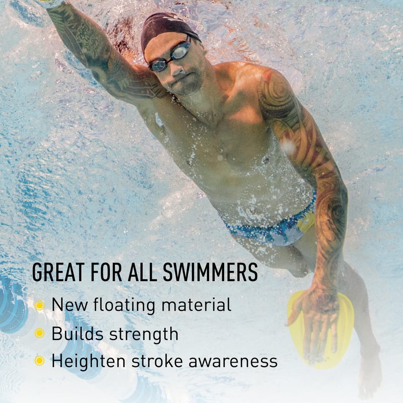 FINIS Agility Floating Swim Paddles - Strapless Design for Stroke Technique - Instant Feedback - Extra Small - Image 3