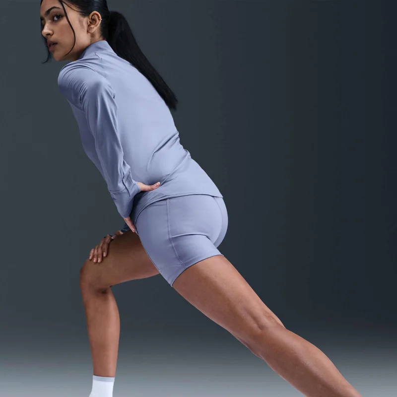 Nike Blue Women's Swift Running Bike Shorts for Women | Best Price UAE