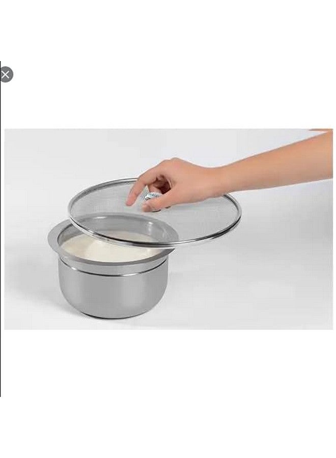 ROYALS غطاء ستانلس ستيل ثقيل من رويالز / أغطية / توبي، غطاء شبكة، غطاء وعاء، مجموعة من 4 قطع - Image 3