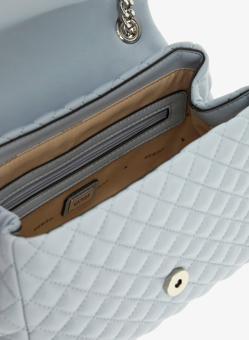 GUESS Everlee Convertible Flap Crossbody Bag - Image 3