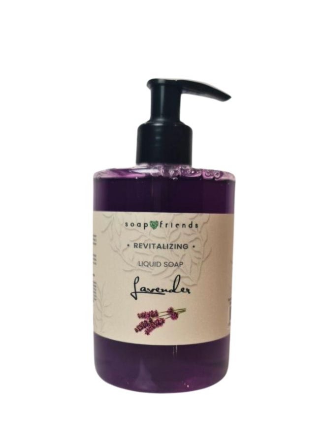 Soap&Friends Soap&Friends Lavender Liquid Soap Tranquil Floral Cleanliness, 300 ml  - Image 2