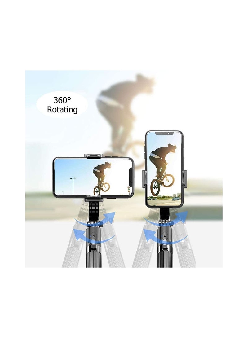 Gimbal Stabilizer,3 in 1 Phone Gimbal Stabilizer Selfie Stick Tripod 86cm 5-Section  - Image 2