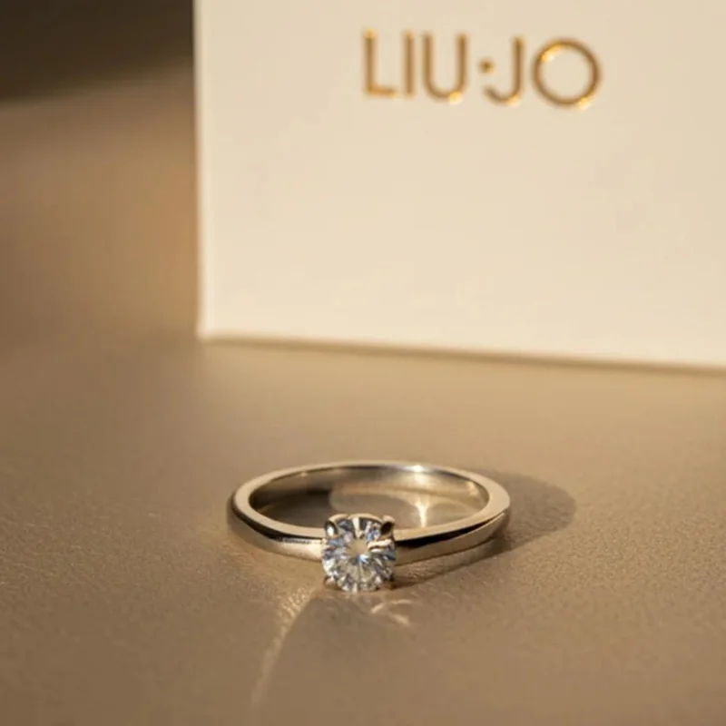 Liu Jo  Liu Jo Crystal Silver Rings Pair for Women | Best Price UAE