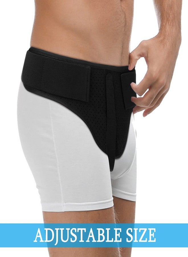 Jetec Inguinal Hernia Belt for Men Groin Brace Left or Right Side Post Surgery Hernia Support Truss for Inguinal Groin Pain Truss with Adjustable Waist Strap for Pain Relief Recovery(Classic) - Image 3