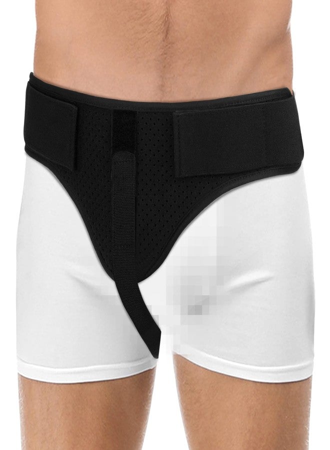 Jetec Inguinal Hernia Belt for Men Groin Brace Left or Right Side Post Surgery Hernia Support Truss for Inguinal Groin Pain Truss with Adjustable Waist Strap for Pain Relief Recovery(Classic) - Image 1