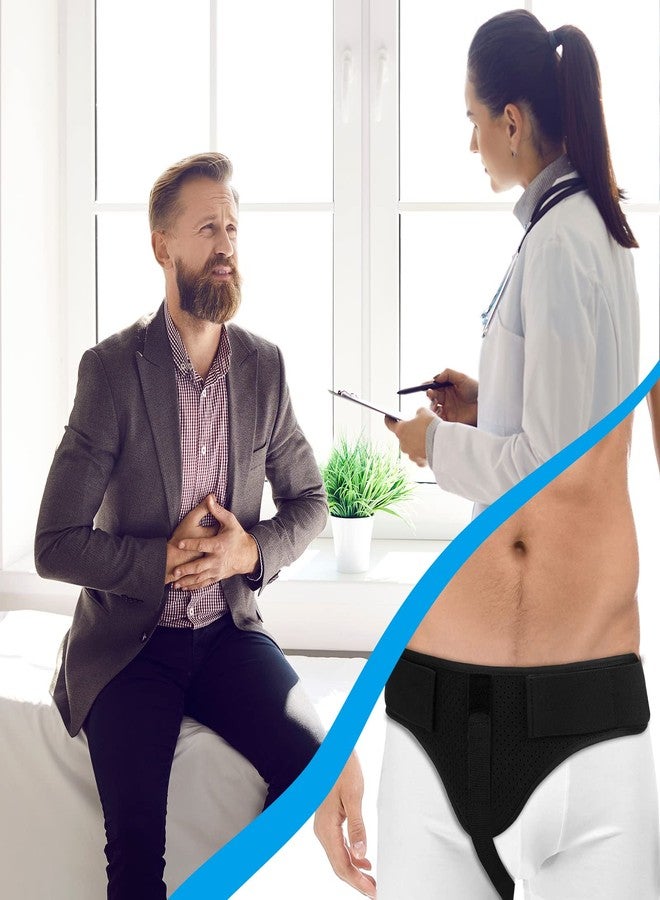 Jetec Inguinal Hernia Belt for Men Groin Brace Left or Right Side Post Surgery Hernia Support Truss for Inguinal Groin Pain Truss with Adjustable Waist Strap for Pain Relief Recovery(Classic) - Image 4
