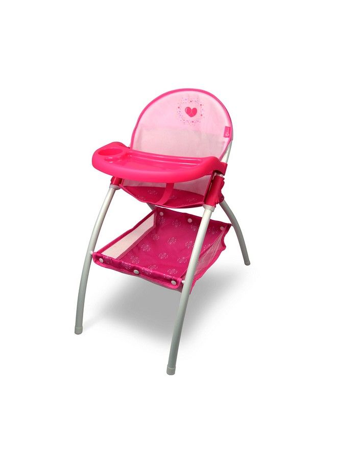 Anivia Baby Doll High Chair High Chair For Dolls Up To 16 Pink - Image 2