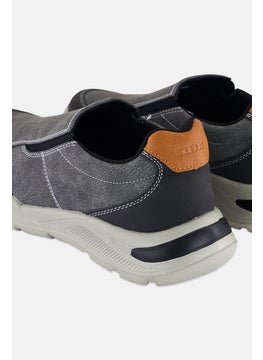 RBX Men Slip On Running Shoes, Dark Grey  - Image 2