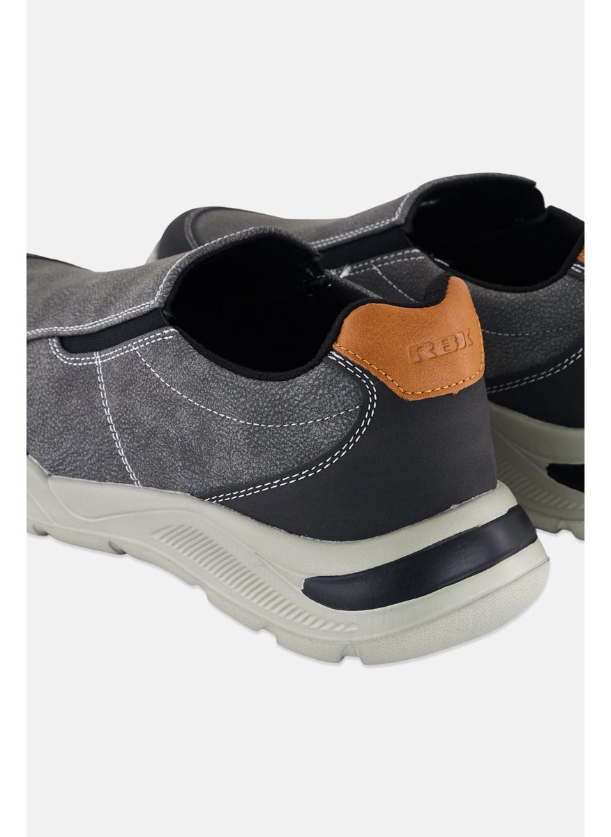 RBX - Men Slip On Running Shoes, Dark Grey - Image 1