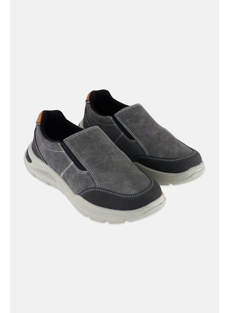 RBX - Men Slip On Running Shoes, Dark Grey - Image 1