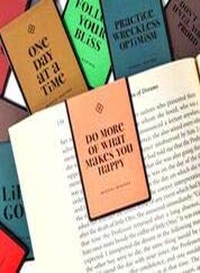 Folio Motivational Affirmation Quote Mantra Magnetic Bookmarks - Set of 12 Inspirational Bookmarks for All Ages, Men, Women, Teens Girls Students for Friends, Coworkers & Student Incentives! - Image 4