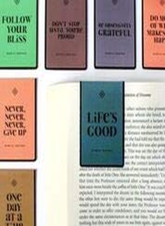 Folio Motivational Affirmation Quote Mantra Magnetic Bookmarks - Set of 12 Inspirational Bookmarks for All Ages, Men, Women, Teens Girls Students for Friends, Coworkers & Student Incentives! - Image 3
