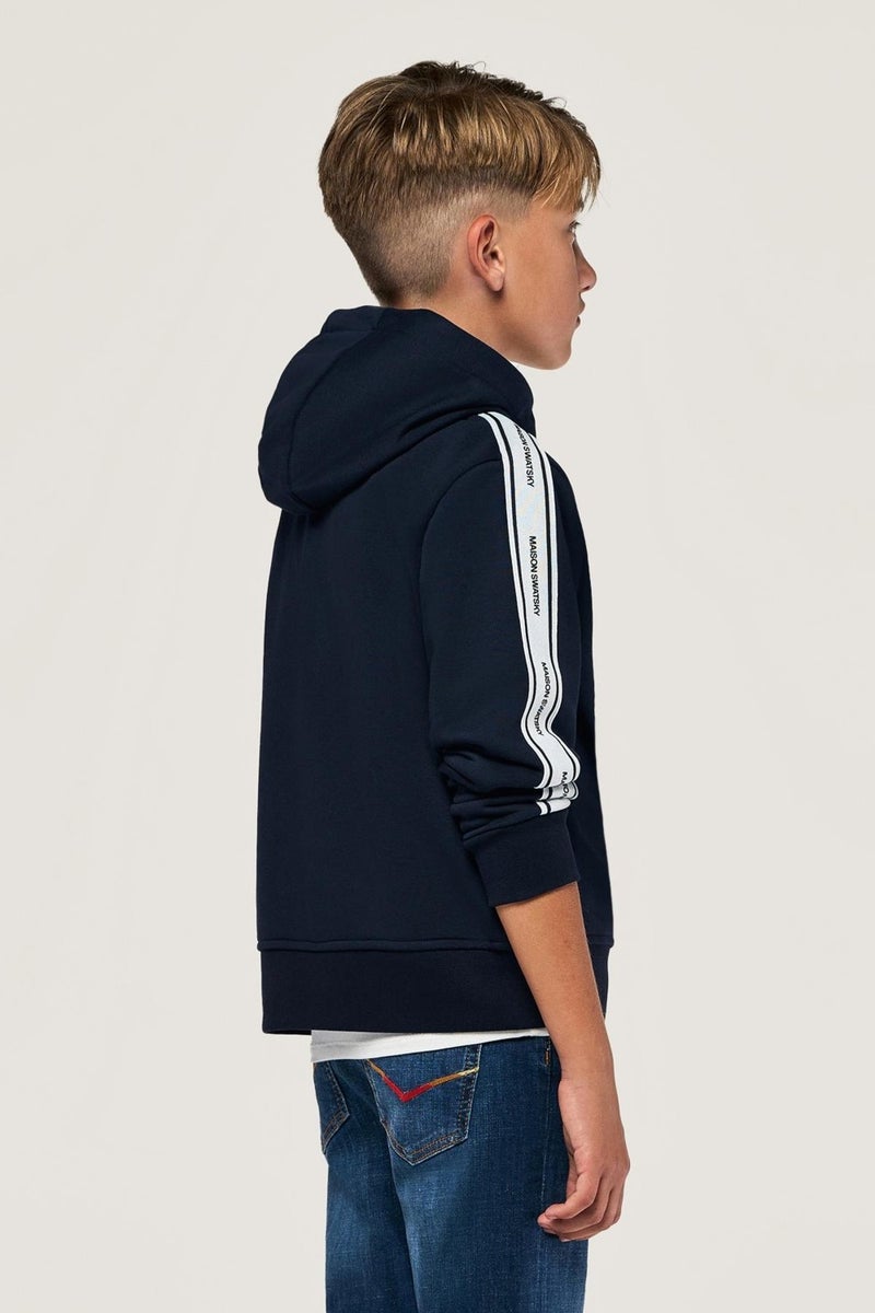 Swatsky Bg Store Boy Navy Blue Sweatshirt - Image 4