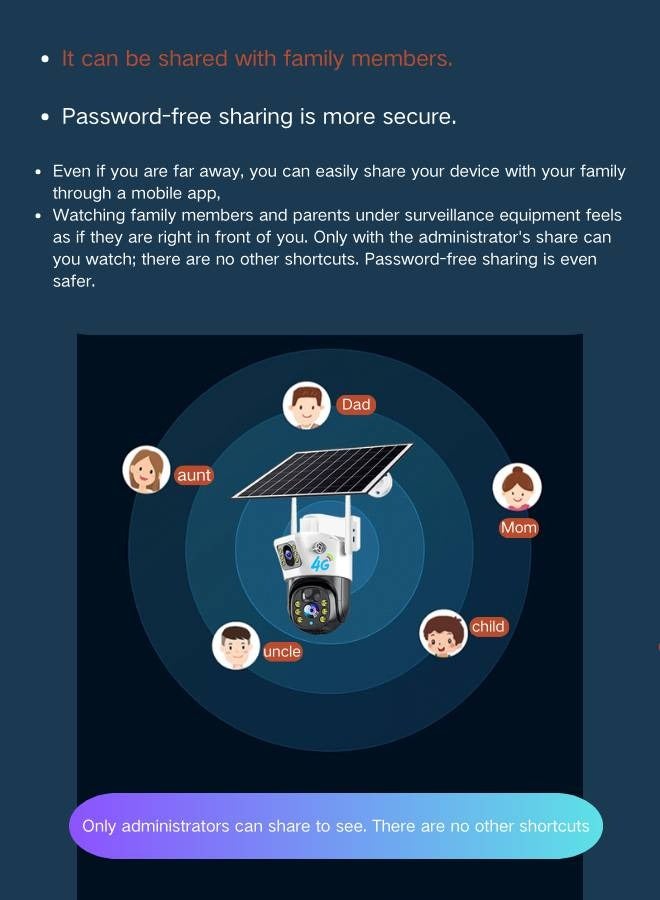 Home indoor outdoor security surveillance camera mobile phone remote view screen voice communication dual light source wifi version - Image 2