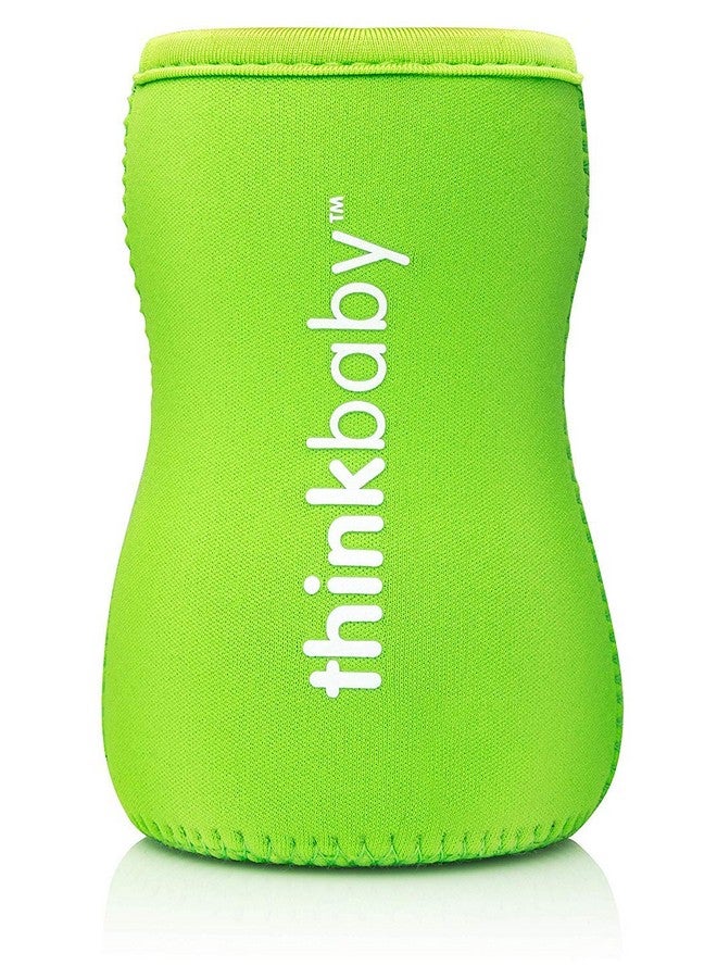 Thinkbaby Limestone Thermal Bottle Sleeve, Light Green - Image 1