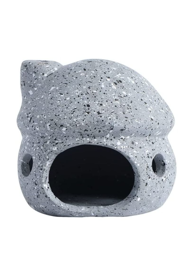 Excefore Aquarium Decor Ceramic Mushroom House - Image 1