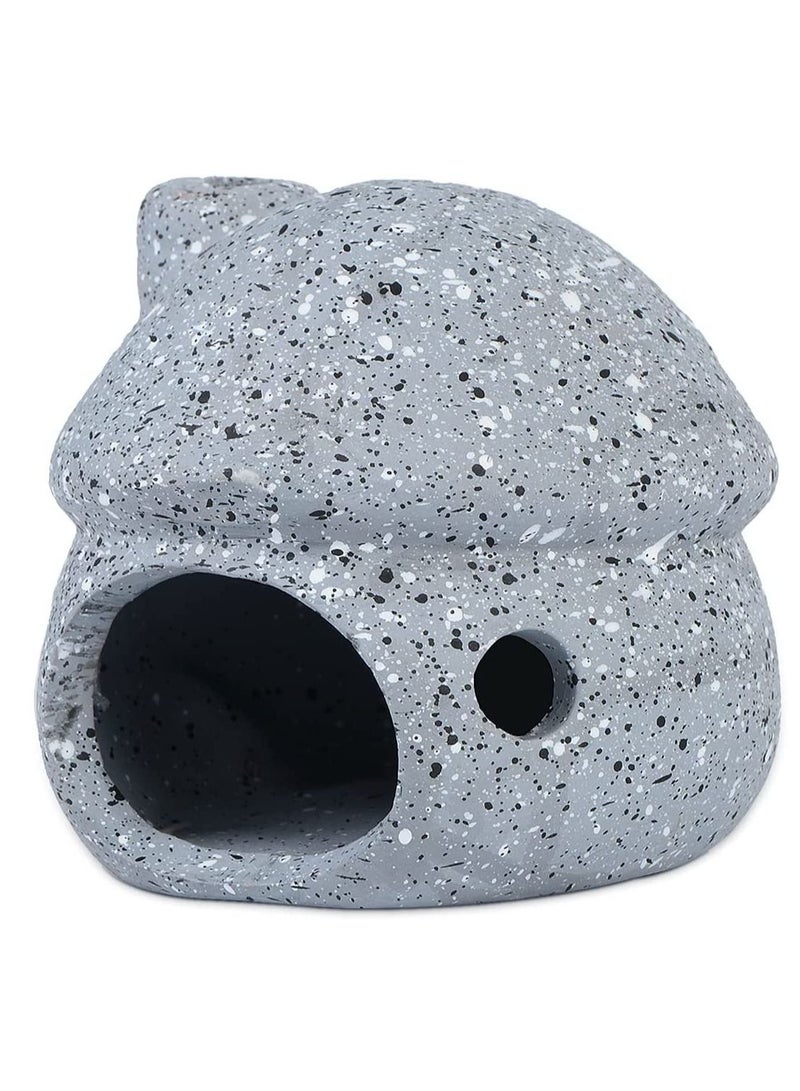 Excefore Aquarium Decor Ceramic Mushroom House - Image 5