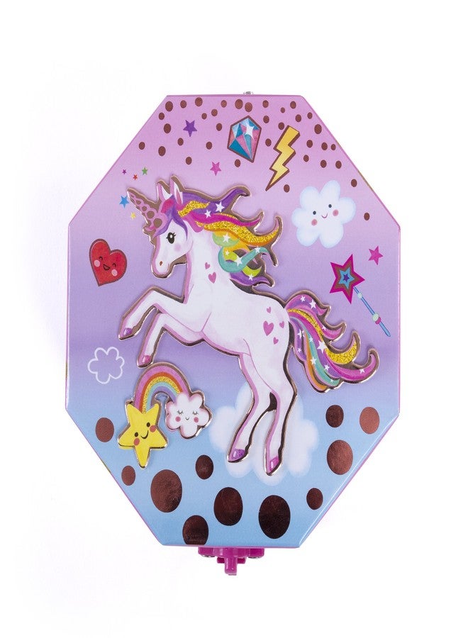 Hot Focus Musical Girls Jewelry Box - Rainbow Unicorn Music Jewel Storage Box - Plays Beethoven’s Für Elise - Image 3