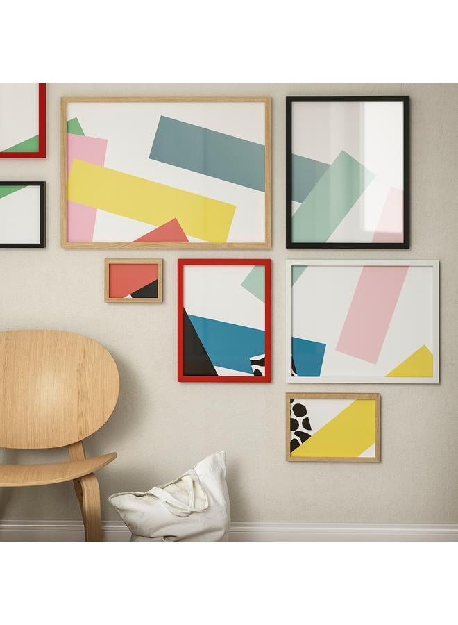 إيروريكس إطار، تأثير خشب البلوط، 21×30 سم - Image 4