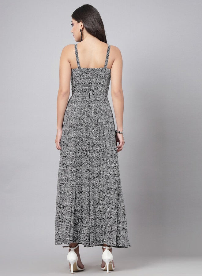 RAASSIO بدلة بدون أكمام بنقشة حيوانات للنساء - Image 4