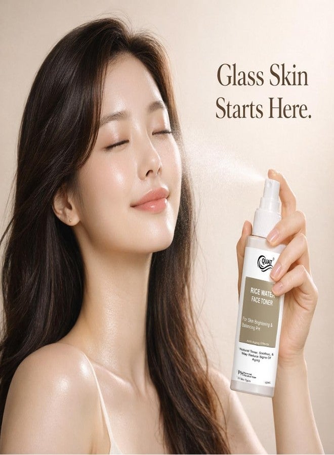 QUAT Rice Water Face Toner | Brightening & Skin Smoothing Toner with Korean Rice Water | Helps Improve Texture & Glow | For All Skin Types - Image 5