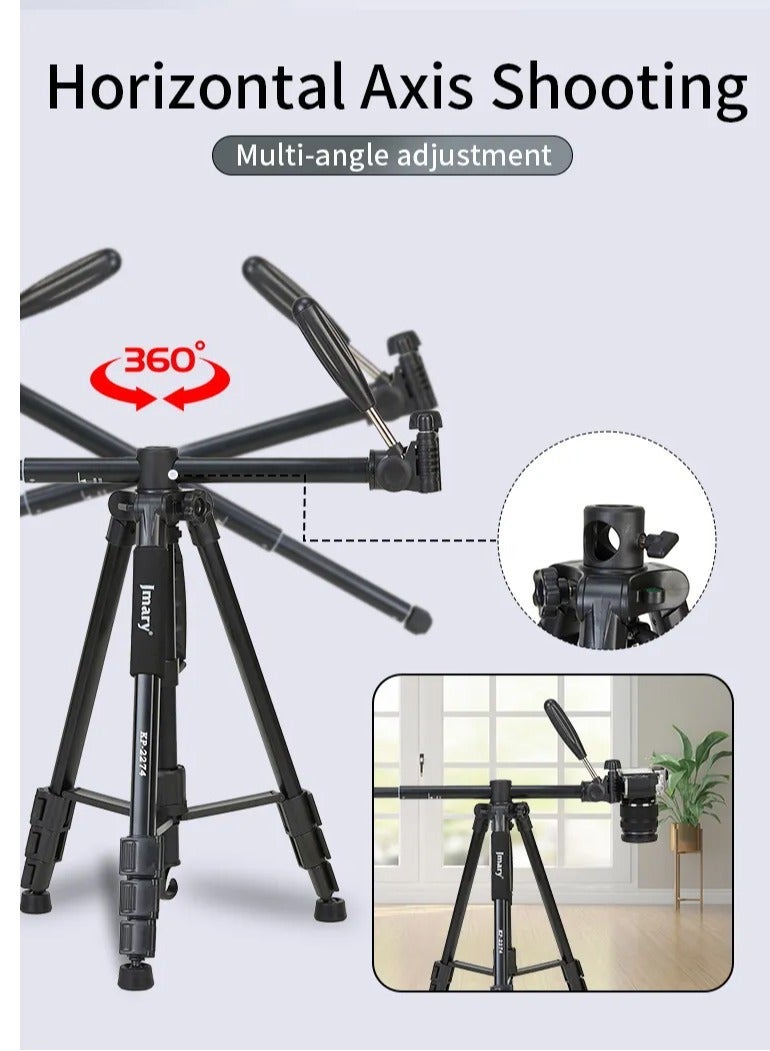 Jmary KP-2274 Multifunctional Professional Tripod - Image 3