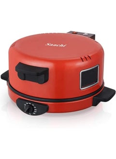 Sachi Saachi 30cm Roti/Tortilla/Pizza Maker - NL-RM-4979, Red  - Image 3