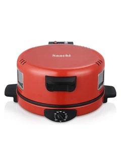 Sachi Saachi 30cm Roti/Tortilla/Pizza Maker - NL-RM-4979, Red  - Image 4