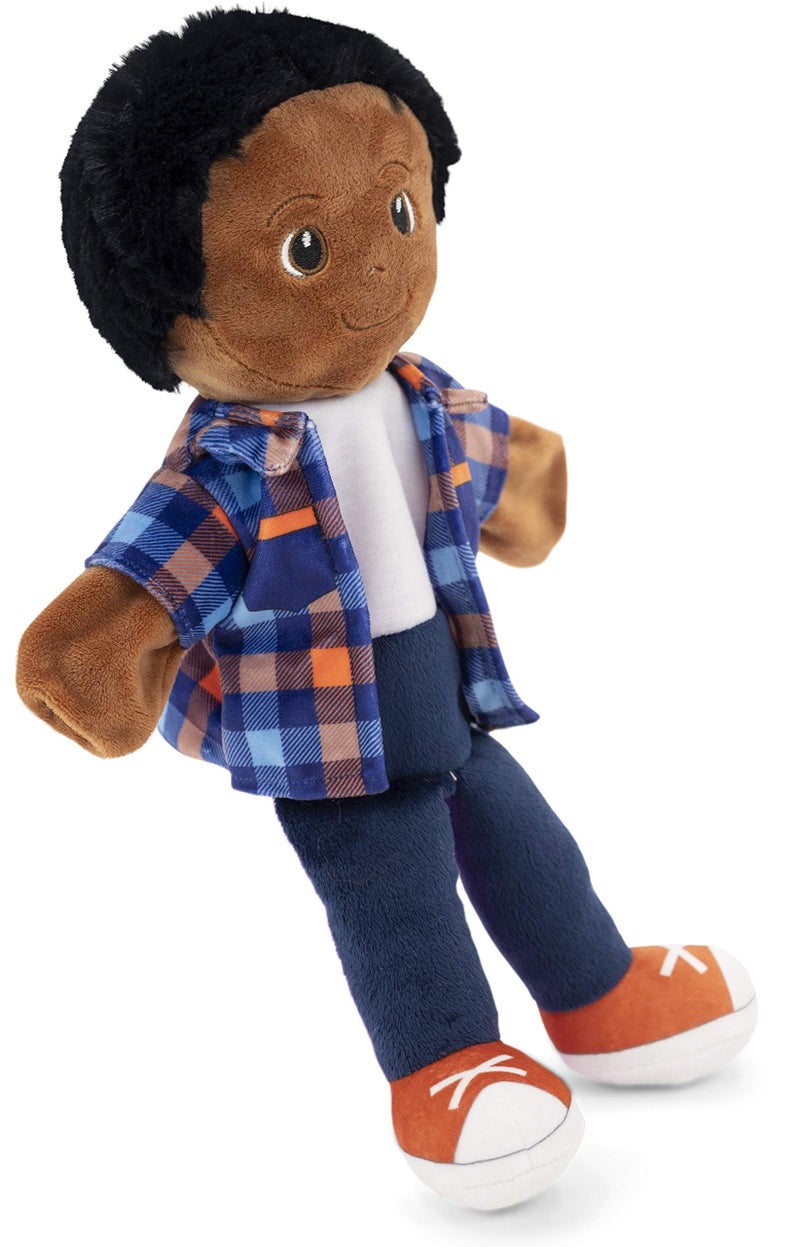 Playtime by Eimmie Hand Puppets for Kids (Charlie) - 14" Soft Plush Toy for Boys & Girls, Pretend Play, Storytelling, Theater, Imaginative Fun, Educational Puppet for Toddlers & Children Ages 3+ - Image 3