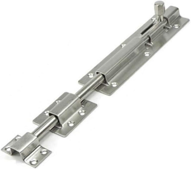 klarako Stainless Steel Latch Slide Lock Door Window Gate Barrel Bolt Heavy Duty Hardware 7 Sizes Choice  12inch 290mmx36mm - Image 2