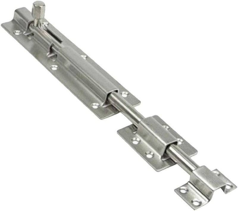 klarako Stainless Steel Latch Slide Lock Door Window Gate Barrel Bolt Heavy Duty Hardware 7 Sizes Choice  12inch 290mmx36mm - Image 1