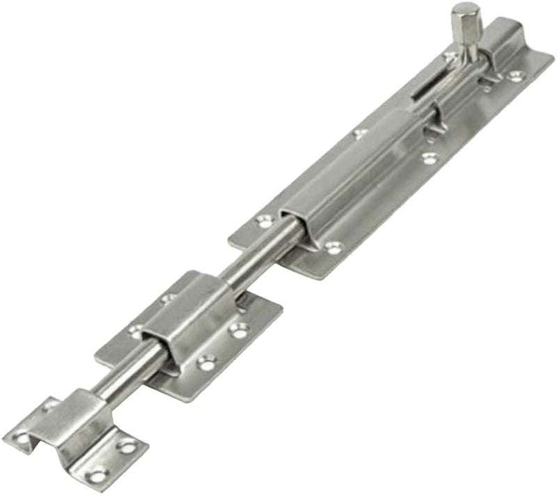 klarako Stainless Steel Latch Slide Lock Door Window Gate Barrel Bolt Heavy Duty Hardware 7 Sizes Choice  12inch 290mmx36mm - Image 3