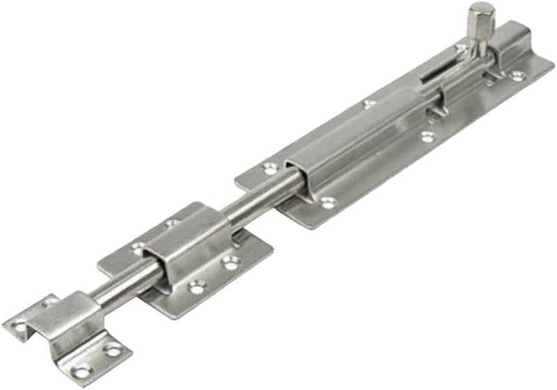 klarako Stainless Steel Latch Slide Lock Door Window Gate Barrel Bolt Heavy Duty Hardware 7 Sizes Choice  12inch 290mmx36mm - Image 4