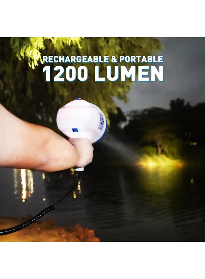 GOODSMANN Spotlight Outdoor Handheld 12v Spot Light 1200 Lumen spotlights with Cigarette Lighter for Boat Marine Glare-Free Bright Plug in Spotlight for Car Corded Floodlight - Image 5