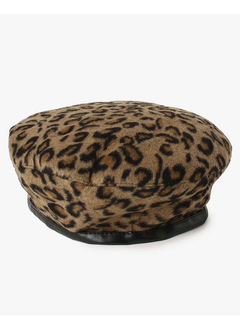 Haute Sauce Animal Printed Stylish Hat