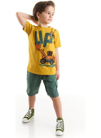 Mshb&G Up Scoop Boy T-Shirt Shorts Set  - Image 1
