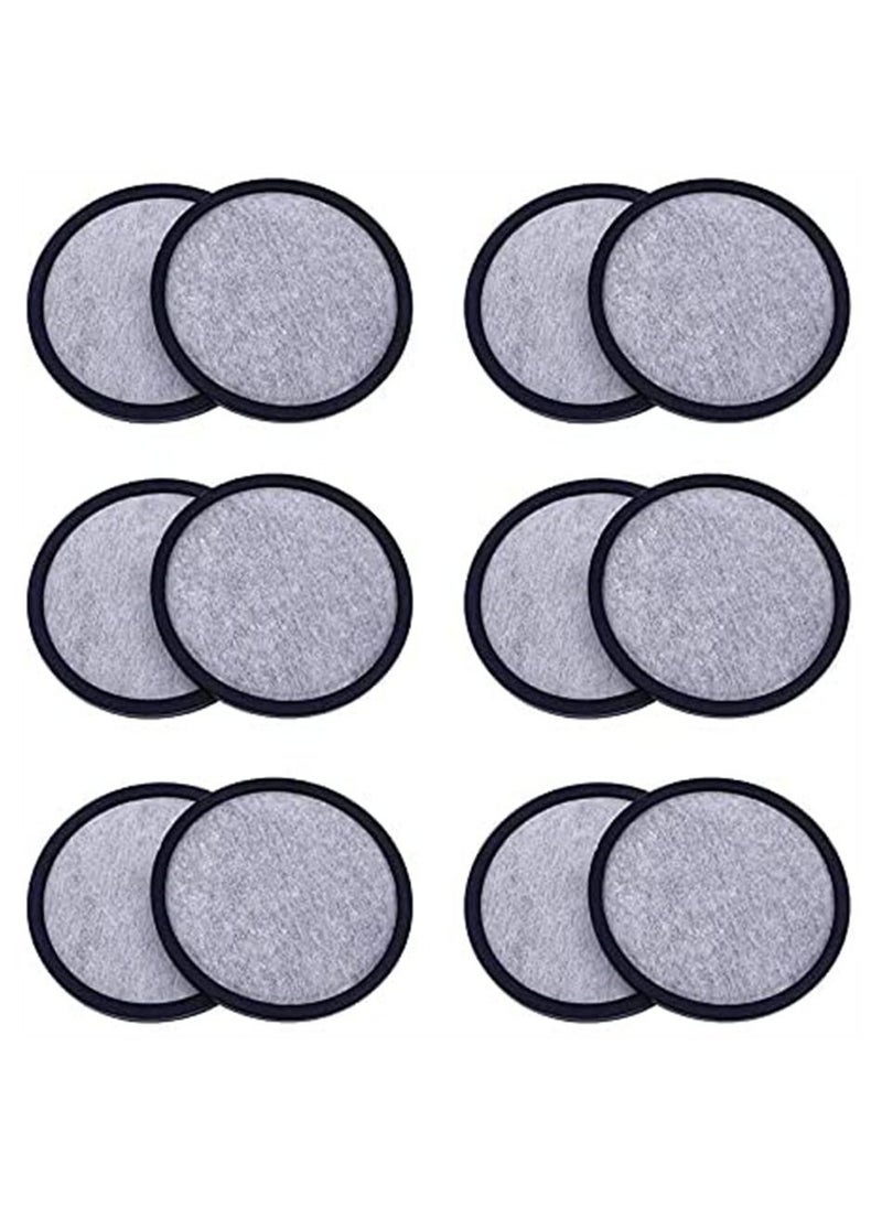 SYOSI - 12 Pack Replacement Charcoal Water Filter Discs for Mr. Coffee Brewers Coffee Machines - Image 1