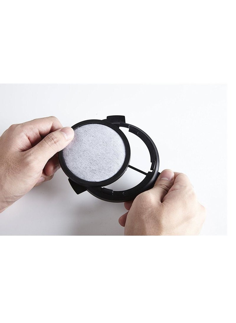SYOSI - 12 Pack Replacement Charcoal Water Filter Discs for Mr. Coffee Brewers Coffee Machines - Image 1