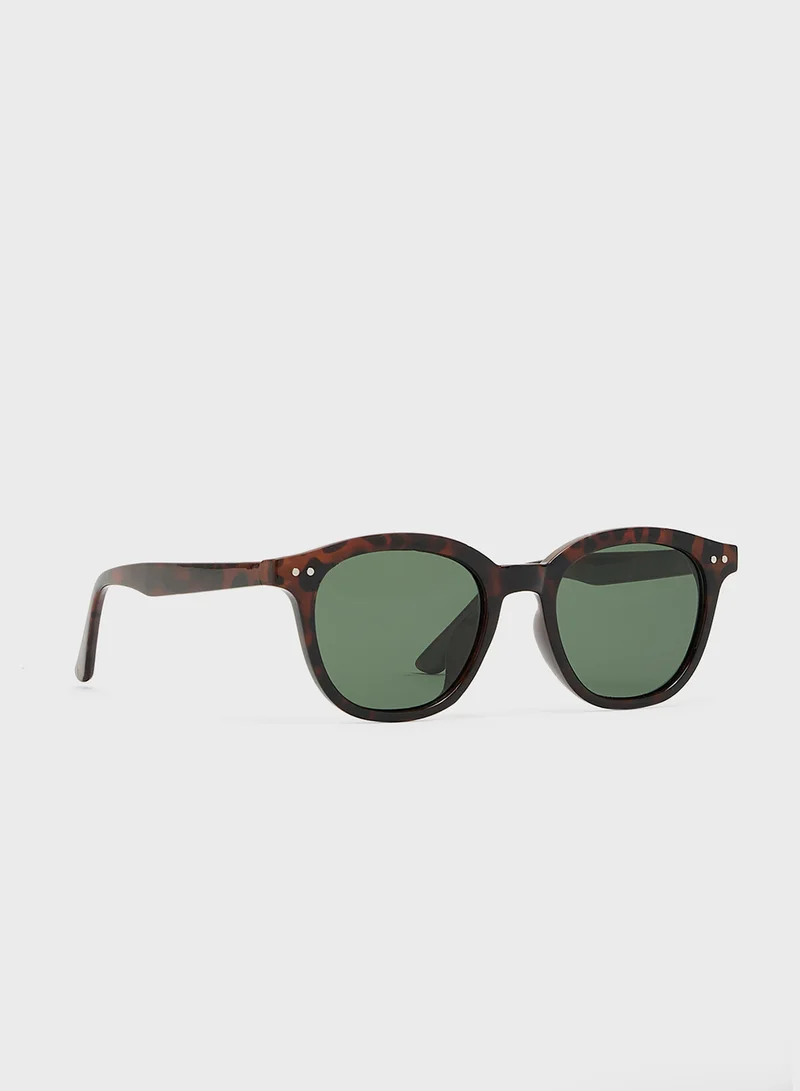 Seventy Five Polarized Lens Wayfarer Sunglasses