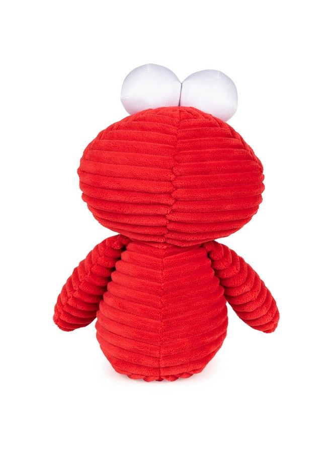 GUND Sesame Street Official Cuddly Corduroy Elmo Muppet Plush Premium Plush Toy For Ages 1 & Up Red 10.5”  - Image 5