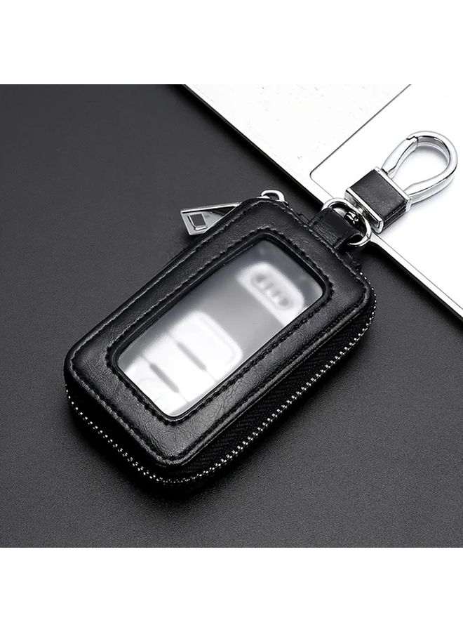 Durable Car Key Fob Case Shockproof Silicone Protective Cover 1 Pack Brown Fit Universal Remote Key Holder - Image 1