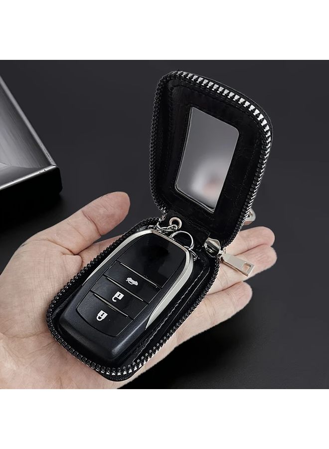 Durable Car Key Fob Case Shockproof Silicone Protective Cover 1 Pack Brown Fit Universal Remote Key Holder - Image 4